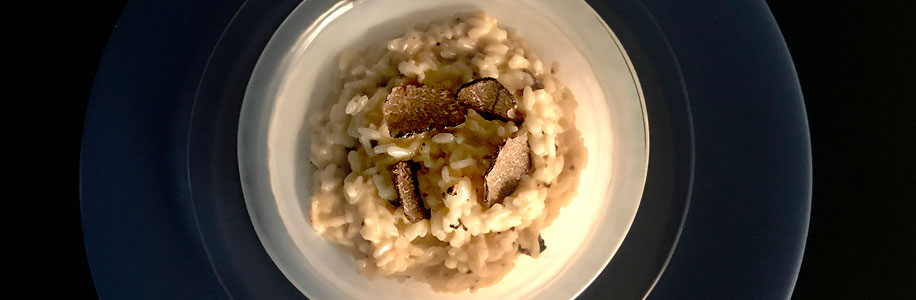 Risotto aux truffes noires