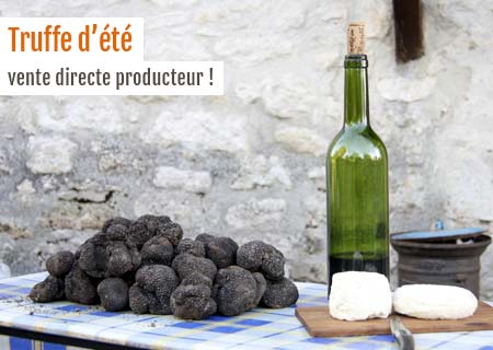 Truffe d'été, vente directe producteur